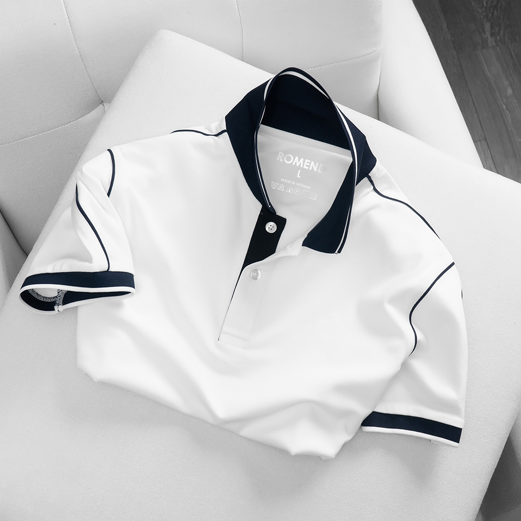 Áo thun polo nam ZEUS vải cotton cá sấu cao cấp, chuẩn form, sang trọng, lịch lãm - ROMEND