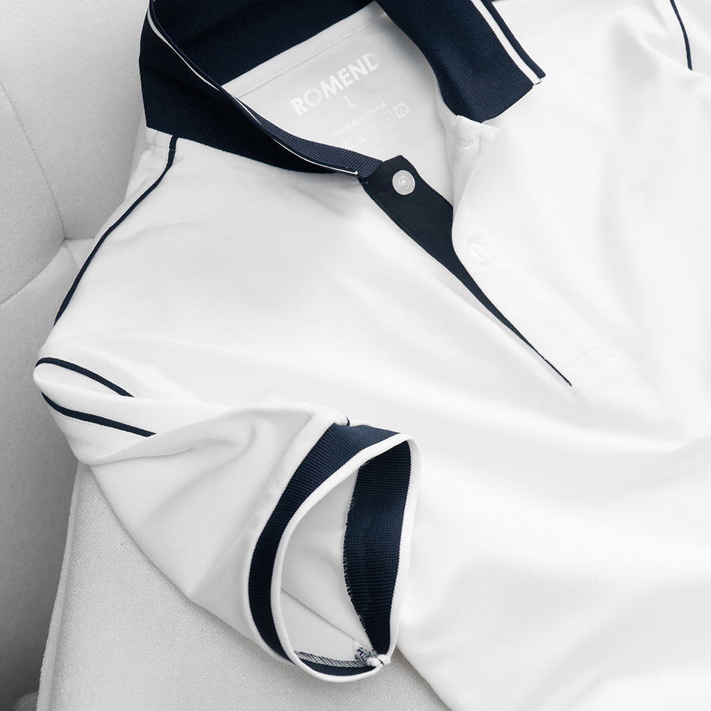 Áo thun polo nam ZEUS vải cotton cá sấu cao cấp, chuẩn form, sang trọng, lịch lãm - ROMEND