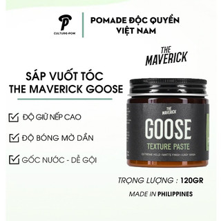 The maverick chính hãng | sáp vuốt tóc the maverick goose matte paste