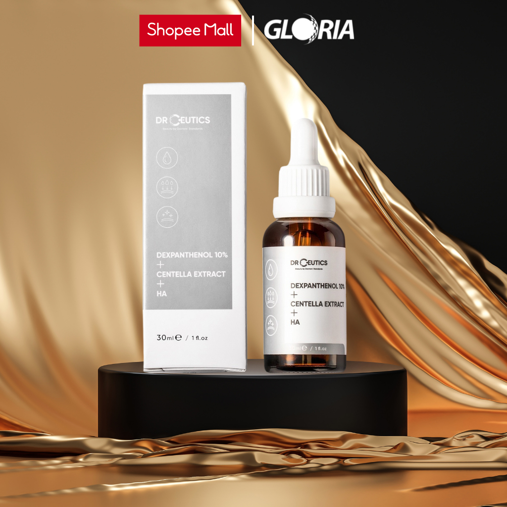 Serum B5 DrCeutics Cấp Ẩm Và Phục Hồi Da Dexpanthenol 10% + Centella Extract + HA 10ml-30ml-100ml