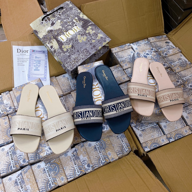 Dép CD Quai Ngang SP Fullbox + TÚI GIẤY