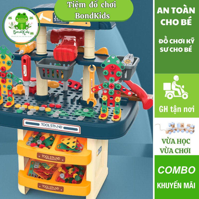 Bộ đồ chơi lắp ghép kỹ thuật - shop JamesBond Kids