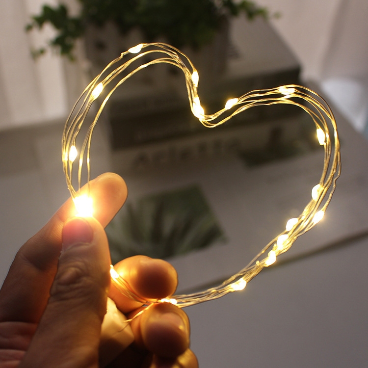 Đèn Led Đom Đóm Chạy Bằng Pin Trang Trí Tháp Oản, Mẹt Tết, Bó Hoa, Tiểu Cảnh