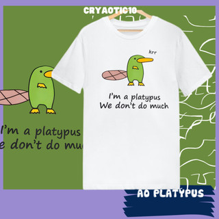 Áo tay lửng thú mỏ vịt Perry Im a Platypus We dont do much hoạt hình Phineas and Ferb unisex