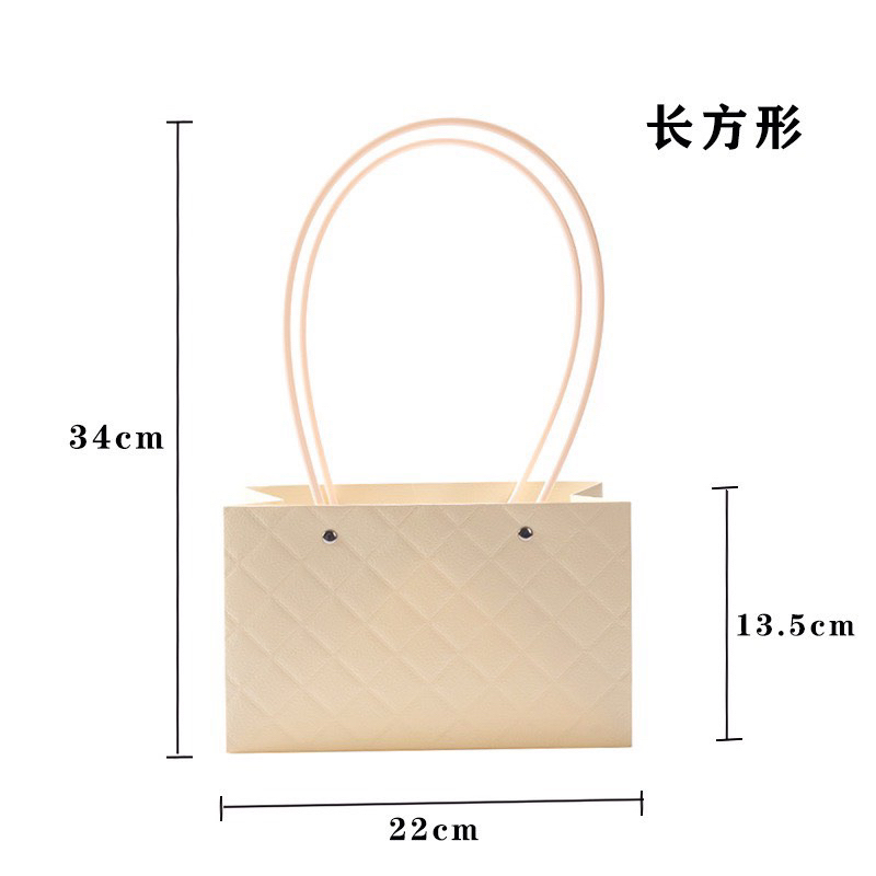 10 cái Giỏ hình chữ Nhật cắm hoa sáp, hoa tươi