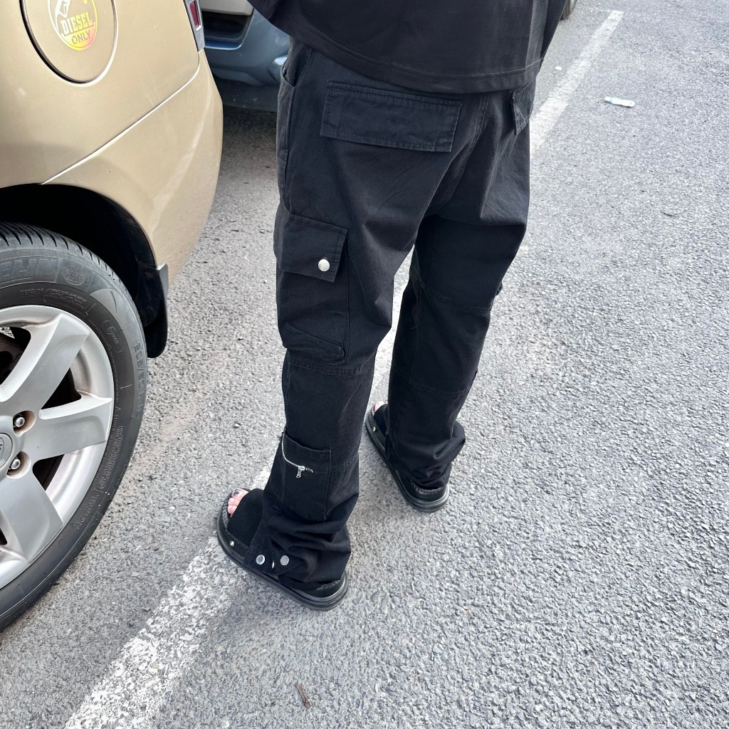 Quần Kaki Túi Hộp - Kaki Cargo Pant - Hungocb Studio