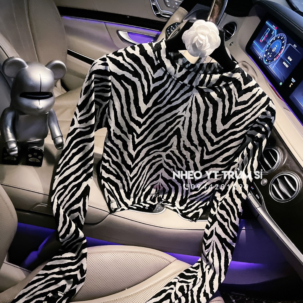 ÁO THUN VẰN DÁNG CROTOP TAY DÀI KIỂU DÁNG SEXY KHUYẾN RŨ