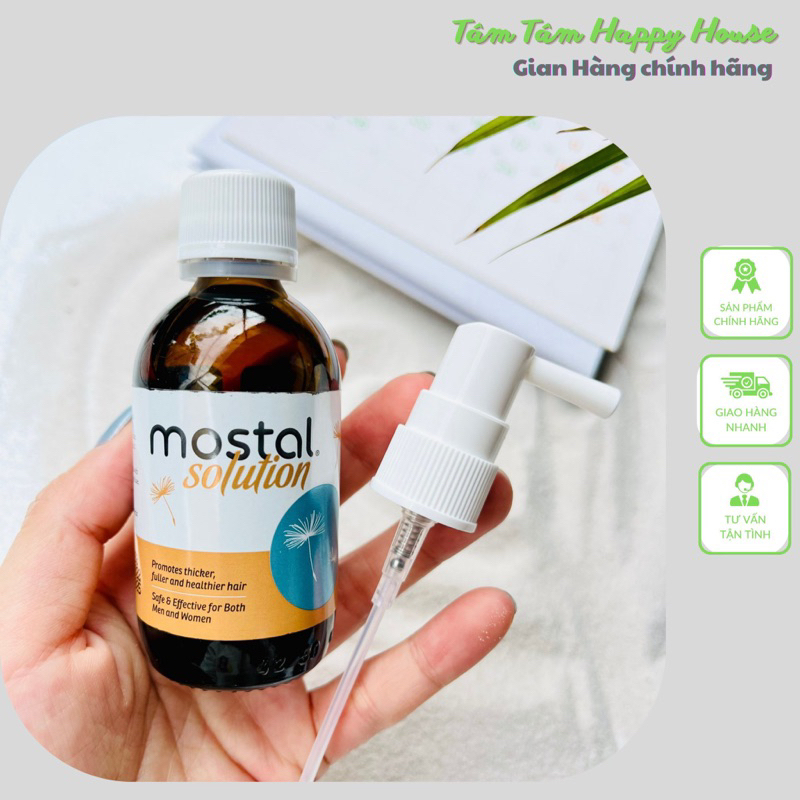 Serum Kích mọc tóc giảm gãy rụng Mostal Solution