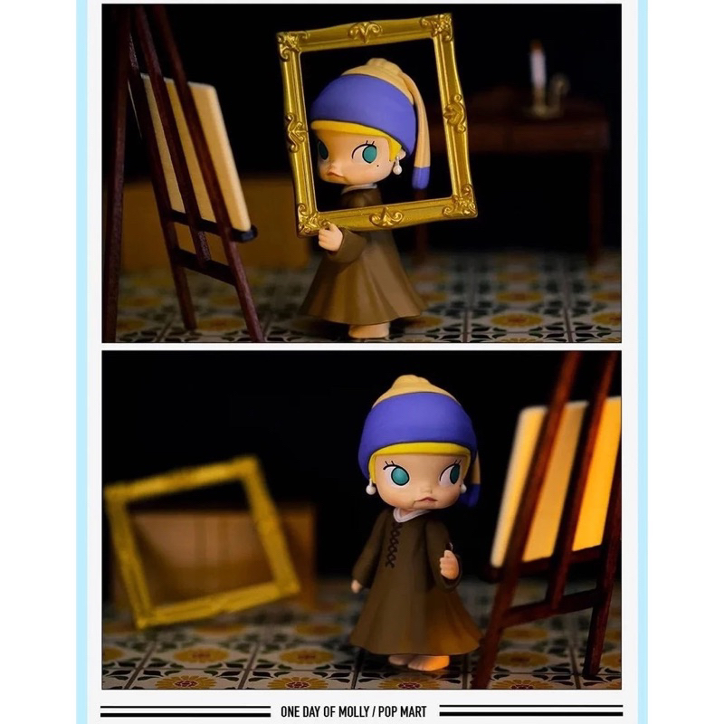 Check card Molly mô hình trưng bày