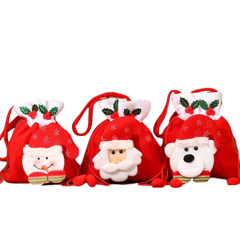 Túi đựng quà Noel cho bé-Bondkids đồ chơi thông minh