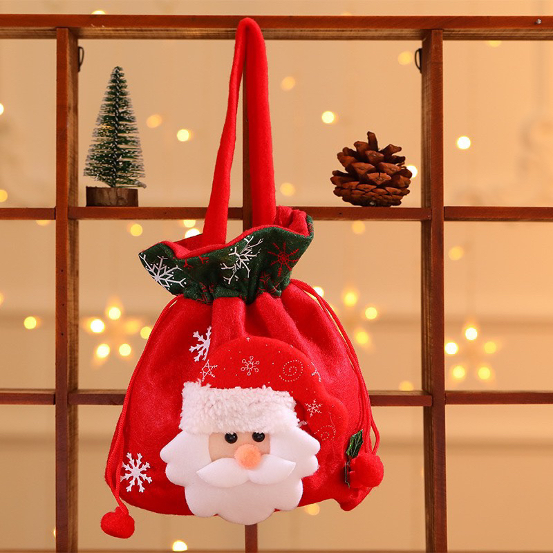 Túi đựng quà Noel cho bé-Bondkids đồ chơi thông minh