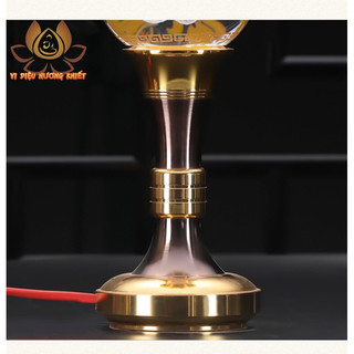 CẶP 2 CÂY ĐÈN LED HOA SEN PHA LÊ THỜ CÚNG TRANG TRÍ