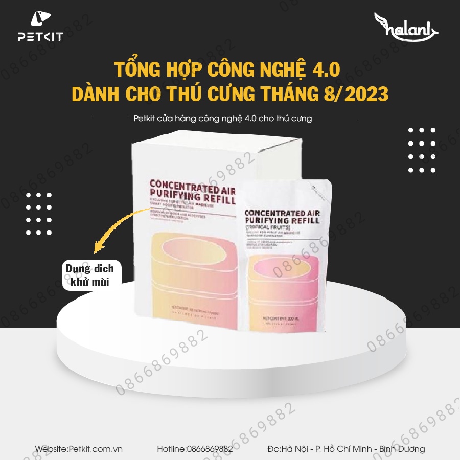 Túi máy air Magic Petkit cho thú cưng