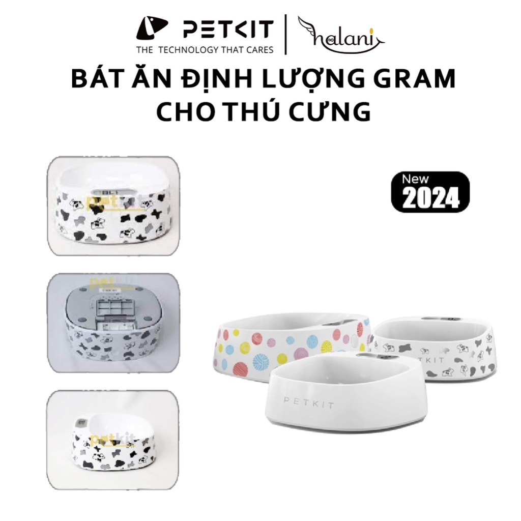 Bát ăn định lượng Gram Petkit  cho thú cưng