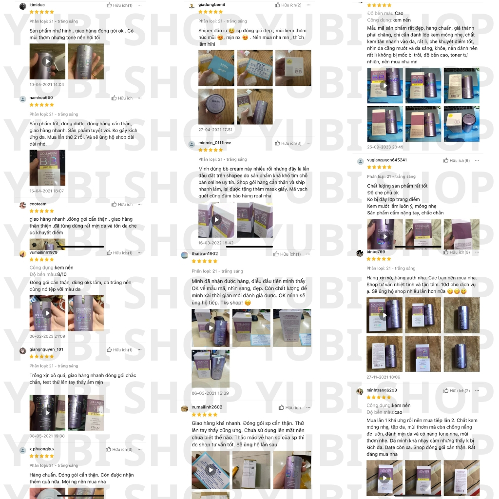 Kem nền Bb Collagen CELLIO Blemish Balm Bb SPF40 PA+++ chính hãng - Hàn Quốc - SHOP HỒNG NHUNG