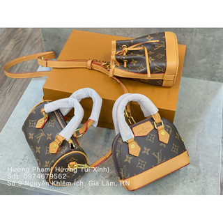 Set túi eo vi 3 chi tiết size mini fullbox