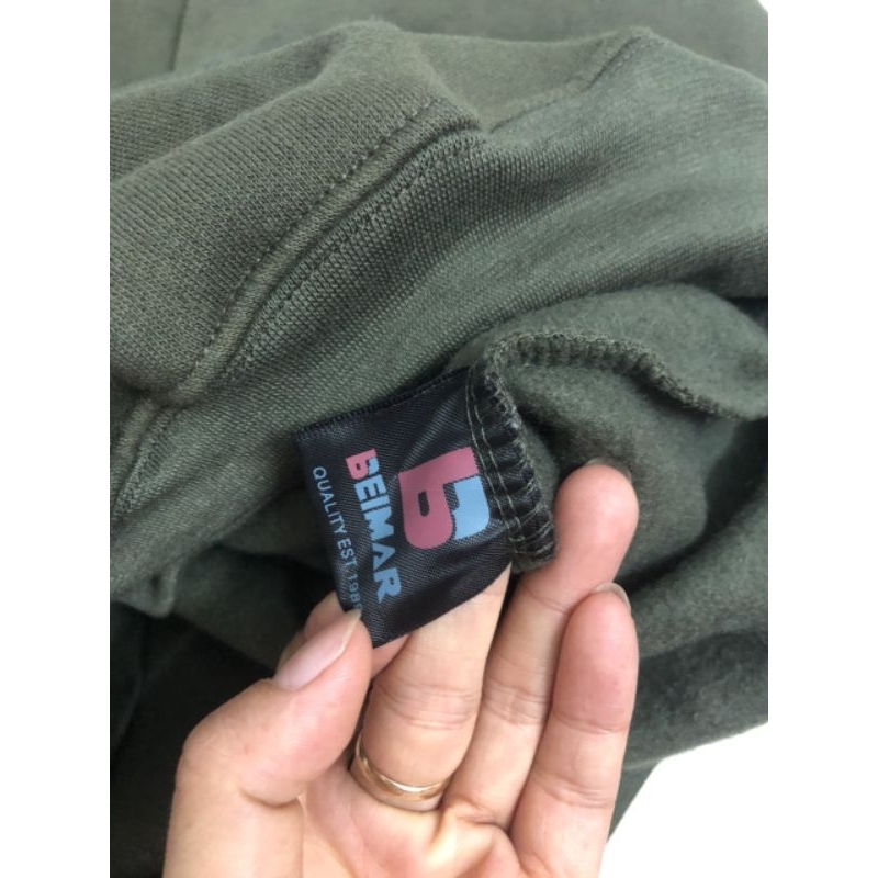 Áo hoodie nỉ trơn Beimar xuất dư