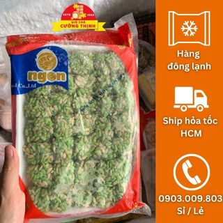 Chả cá viên cốm xanh ongon 35 viên 500g