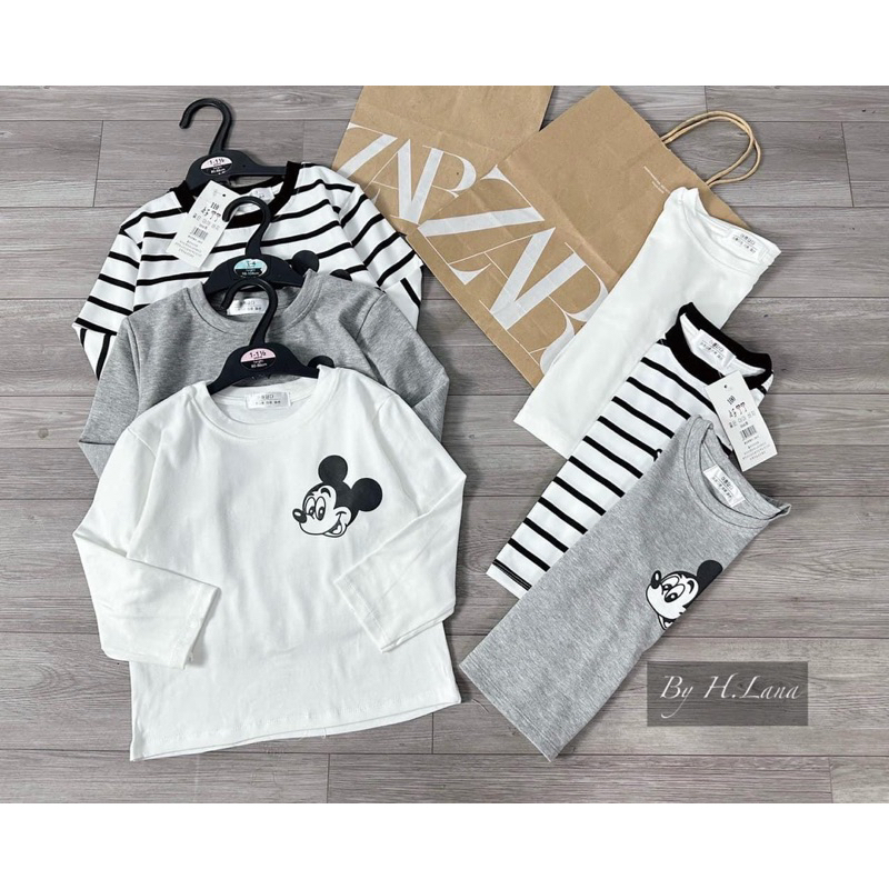 SET 3 ÁO ZIP MICKEY CHO BÉ
