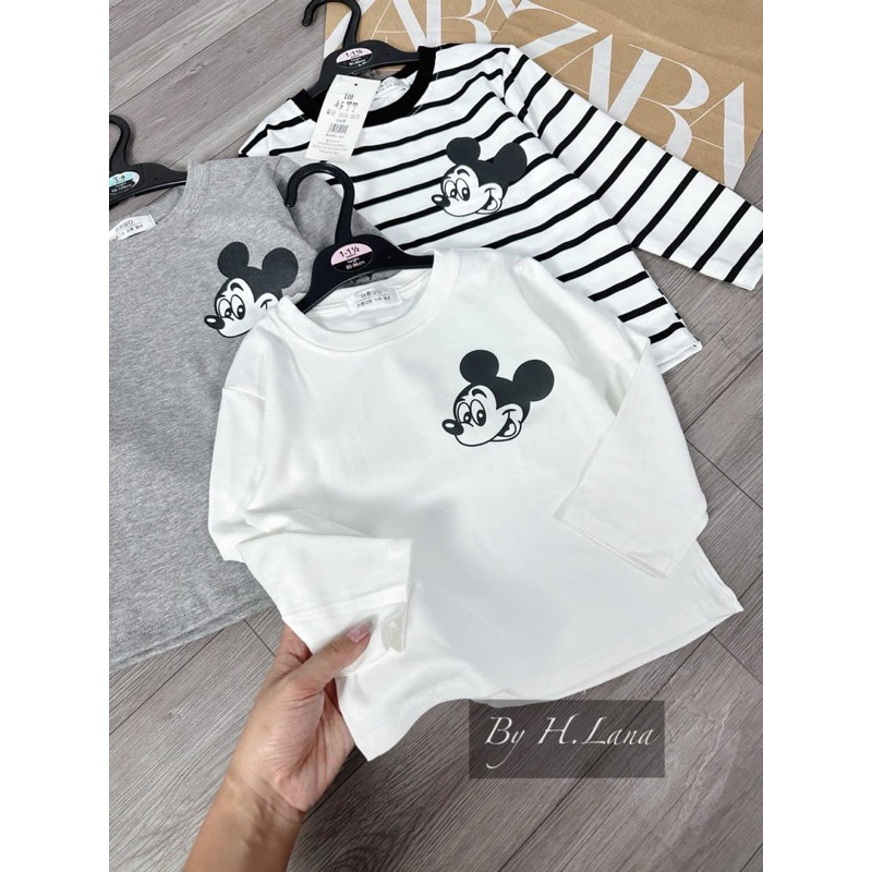 SET 3 ÁO ZIP MICKEY CHO BÉ