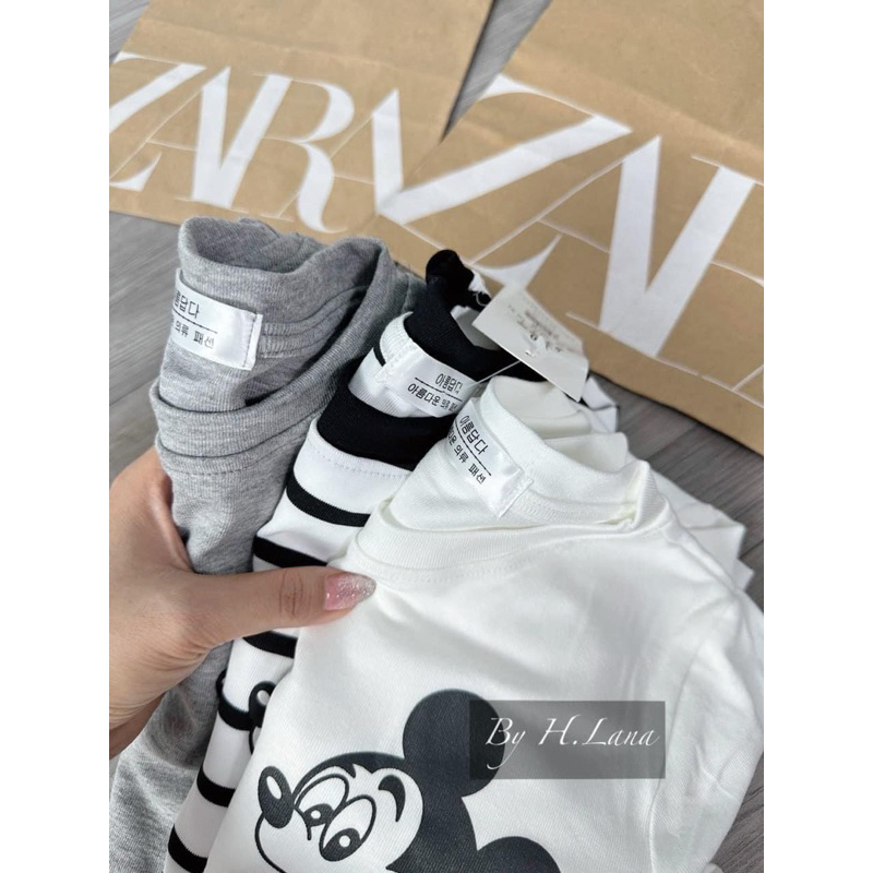 SET 3 ÁO ZIP MICKEY CHO BÉ