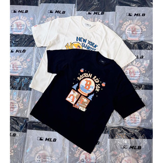 Áo Thun MLB 017 áo Unisex Nam Nữ - Chất Liệu 100% Cotton Co Giãn 2 Chiều - Full Tem Tag Đóng Gói Bằng Hộp Giấ