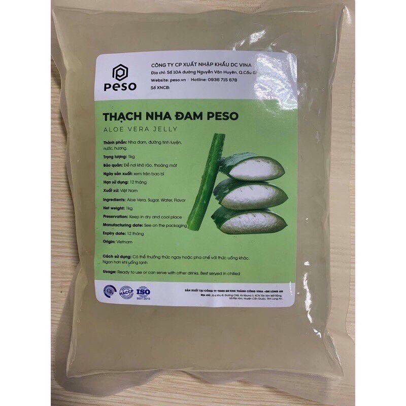 2kg thạch nha đam Peso