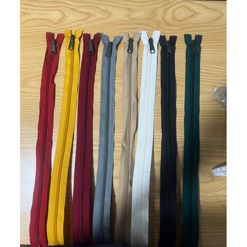 Khoá áo khoác,dây kéo áo khoác 60-65cm đủ màu