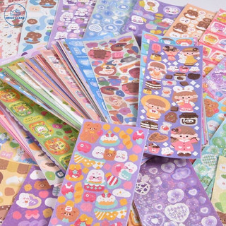 4,5×13cm// Combo 10 tấm Sticker lấp lánh dễ thương