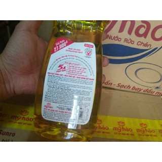 (Combo 4 Chai ) Nước rửa chén MỸ Hảo 750ml