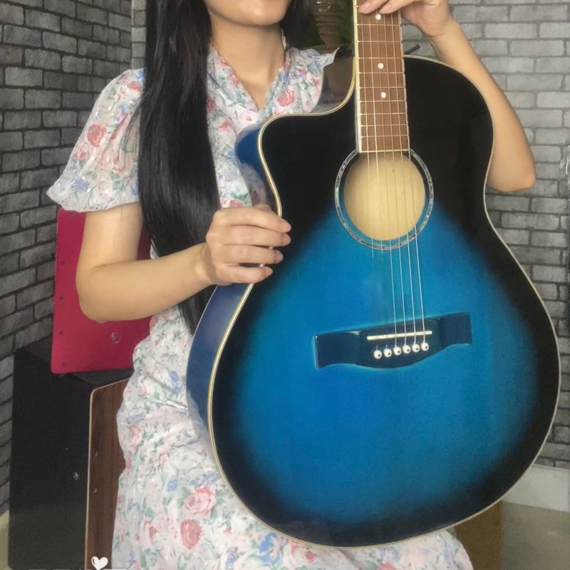 Đàn guitar acoustic SV-X1 - Chuyên tập chơi và đệm hát - Kèm 8 phụ kiện