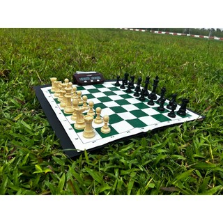 Combo 1 | bộ cờ vua - đồng hồ cờ pq9907s