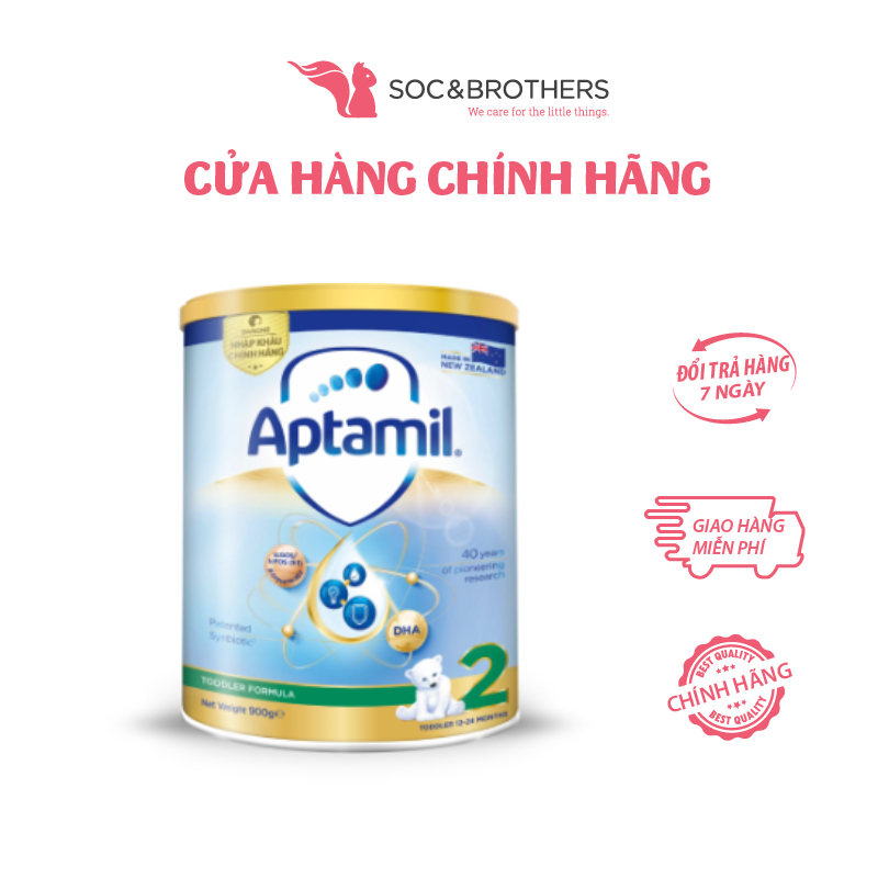 Thực phẩm dinh dưỡng Aptamil New Zealand 900g dành cho bé