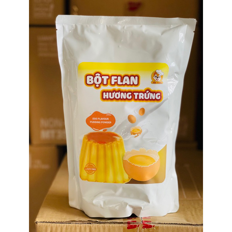 pudding trứng sóc vàng  100g ( lẻ)
