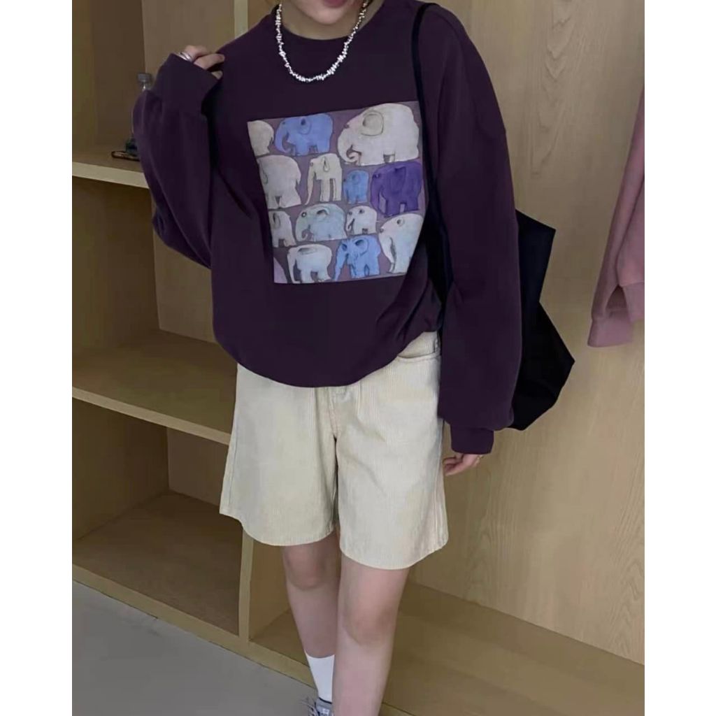 Áo Thun Swt Hình Con Voi XONXEN SHOP QUẢNG NGÃI Mã 137-1