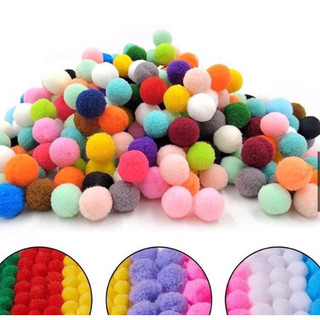 Sét 20 quả bông Pompom làm đồ handmade
