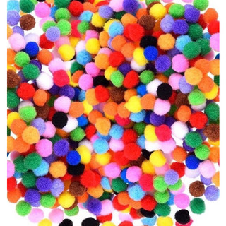 Sét 20 quả bông Pompom làm đồ handmade