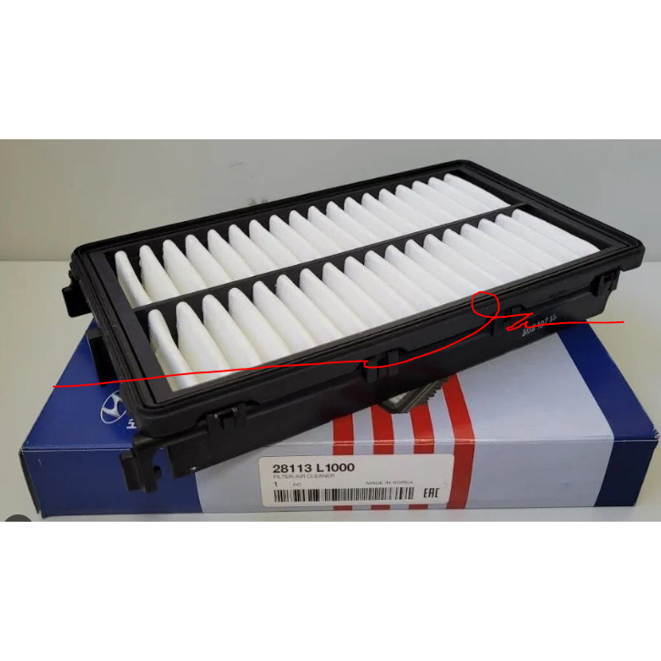 Lọc gió động cơ xe Hyundai Santafe (2021-2025), Sorento (2021-2025), Carnival (2021-2025), Tucson (2