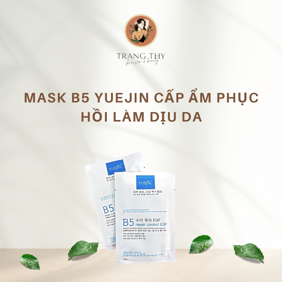 ( mẫu mới) Mặt nạ mask B5x2 Yuejin phục hồi cấp ẩm dịu da