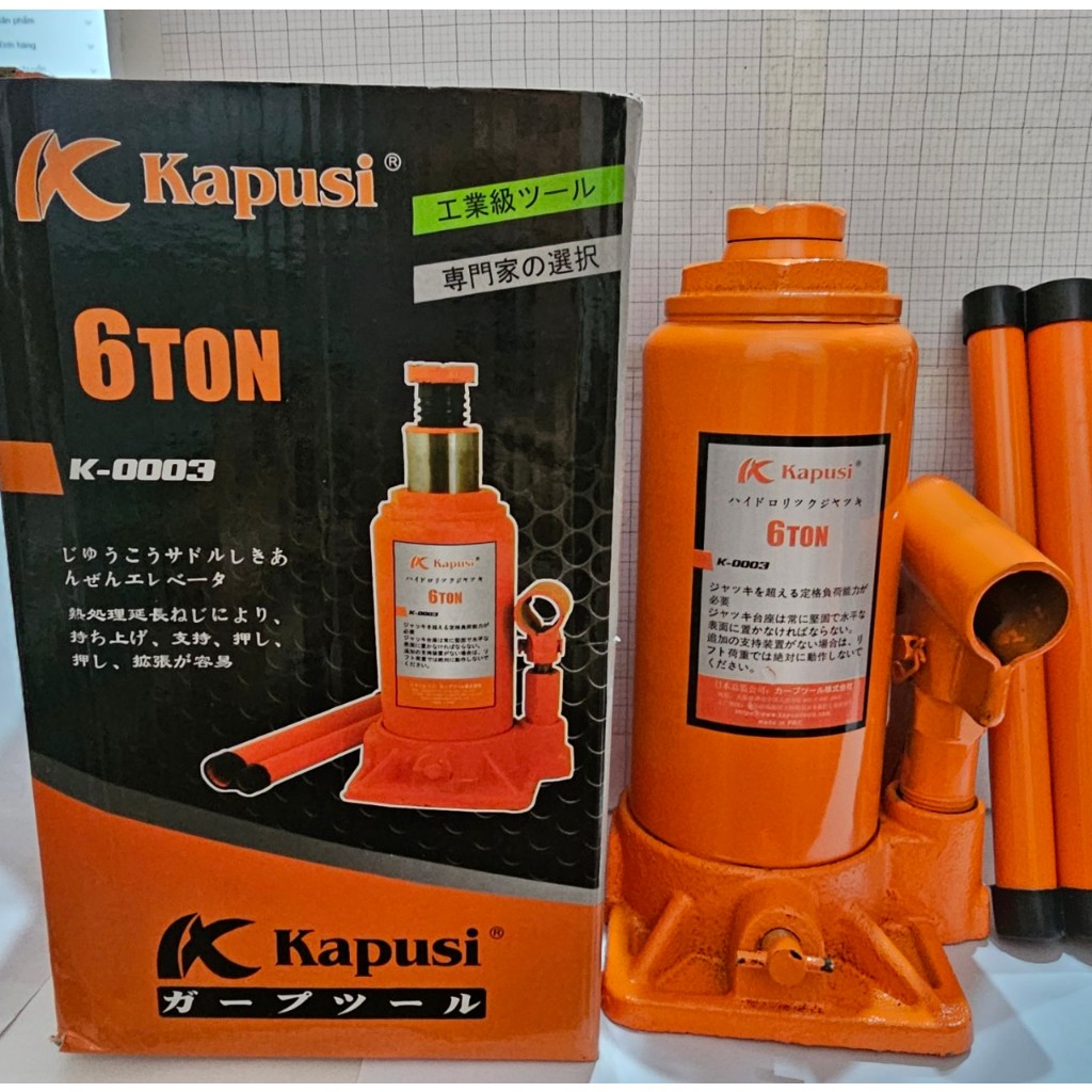 Kích Thủy Lực 6 Tấn KAPUSI - Con Đội 6 tấn