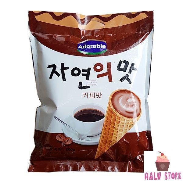 Bánh ốc quế Adorable 300g nhân kem siêu ngon