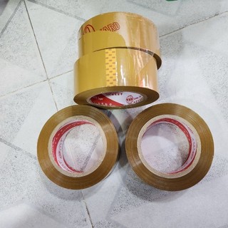 1 cuộn băng keo đục 200ya nặng 300g lõi 5li băng keo 48mm