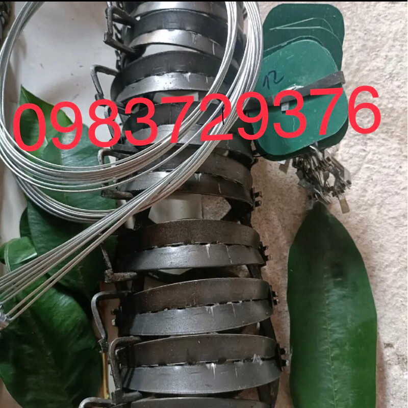 CẠM 12CM ĐỦ BỘ CẢ BÀN ĐẠP DÂY BUỘC CẠM