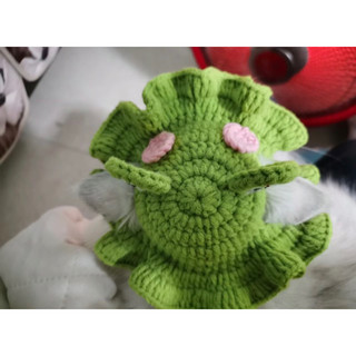 Nón ếch len handmade cho thú cưng