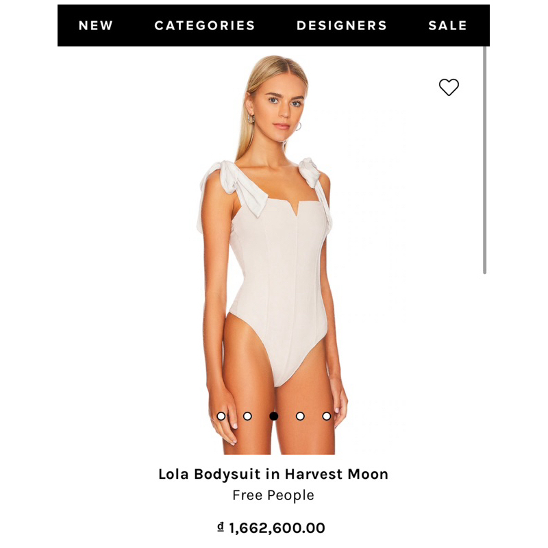 Thanh lý bodysuit Free people size XS-S