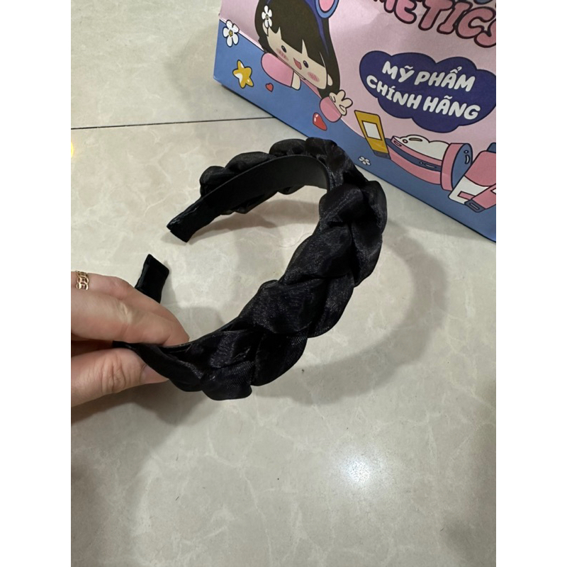 Băng Đô Cài Tốc Đủ Màu , Đen, Đỏ, vàng,Nude