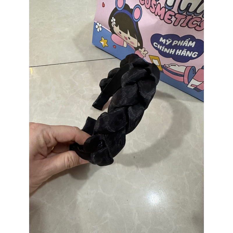 Băng Đô Cài Tốc Đủ Màu , Đen, Đỏ, vàng,Nude