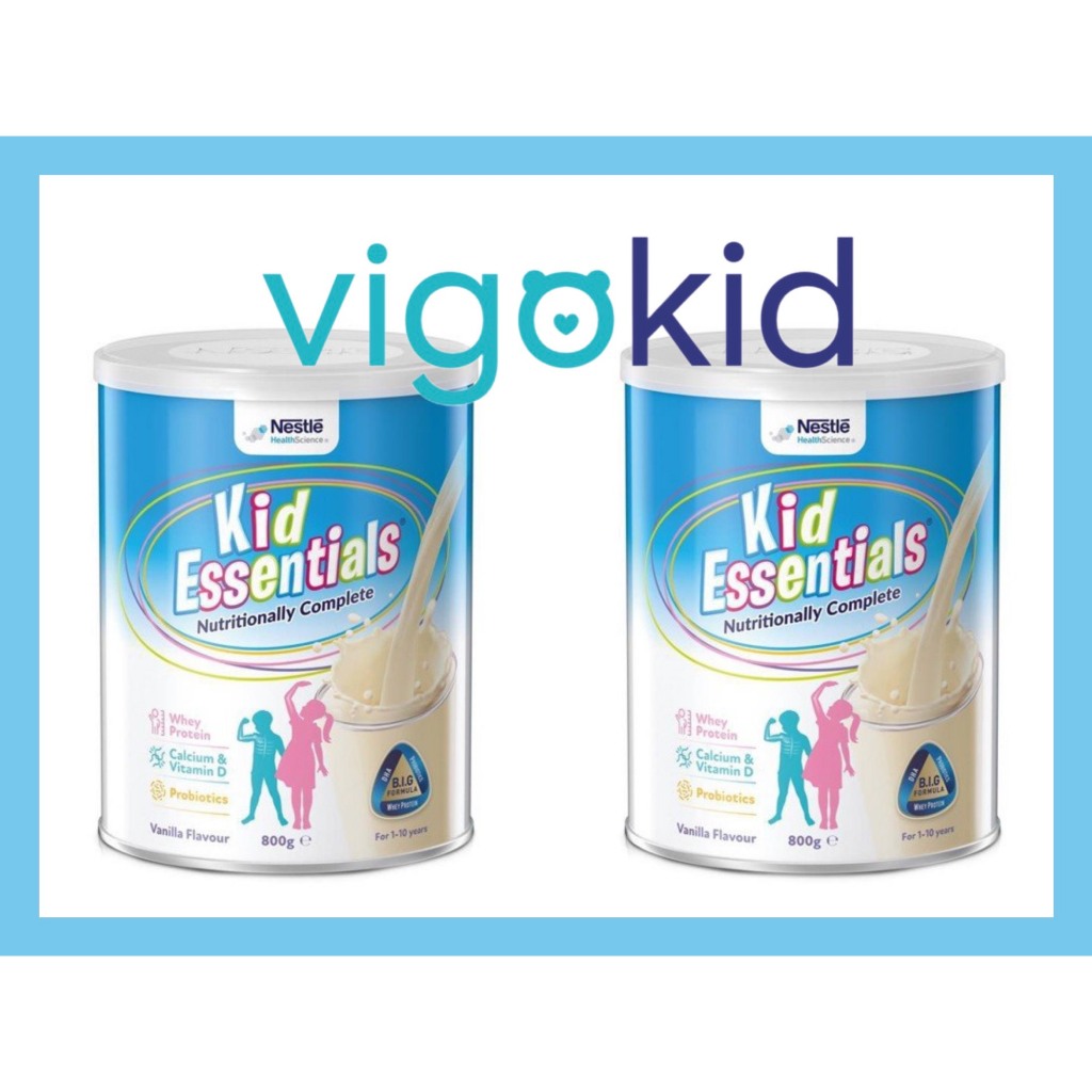 [QUÀ TẶNG KHI MUA 2 LON] SỮA BỘT NESTLE KID ESSENTIALS 800G (HSD 2026)