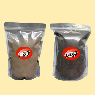 Cám micro 0 & micro 80 thức ăn nổi dạng mịn cho guppy - betta bột , lươn bột