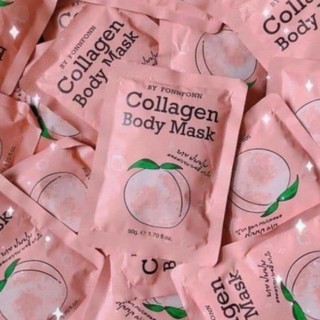 Ủ trắng trái đào Collagen White Peach Mark 50gr